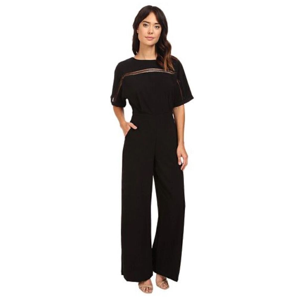 Adelyn Rae Woven Jumpsuit